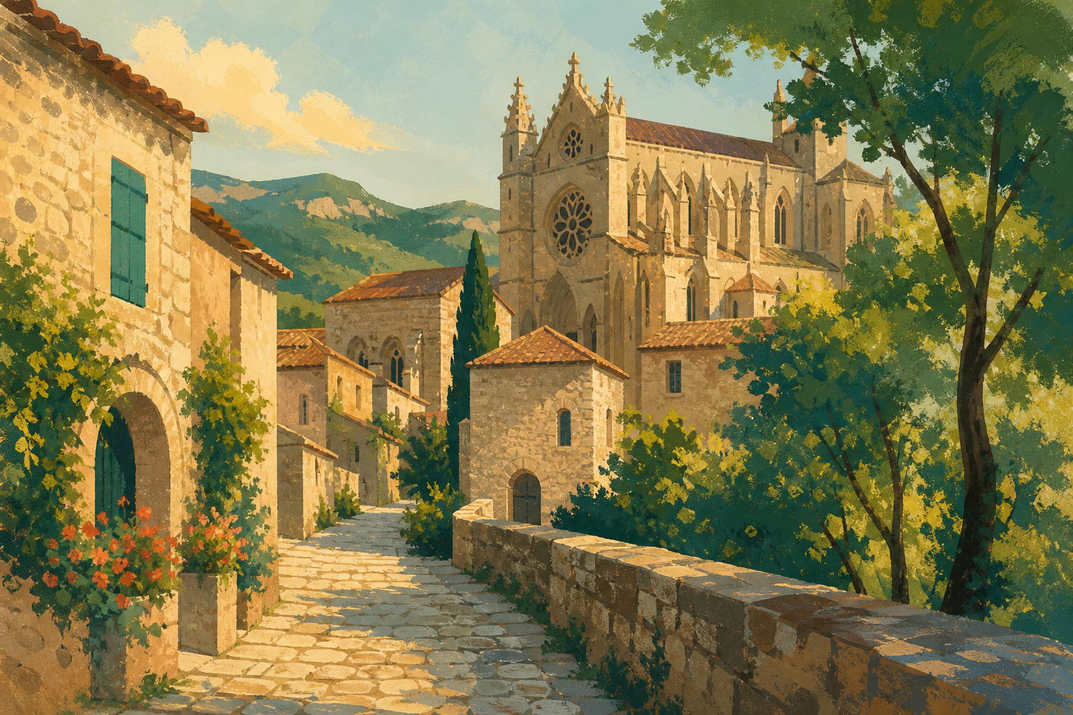 Illustration - Flâner à Saint-Antoine-l’Abbaye