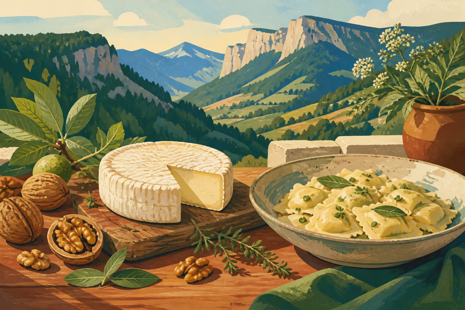 Illustration - Goûter les spécialités locales